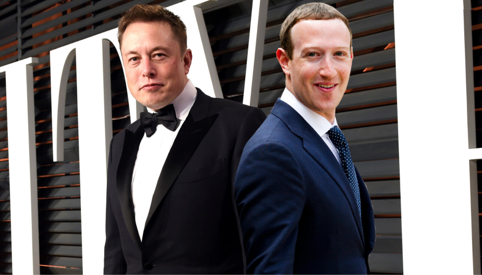 Elon Musk en Mark Zukerberg