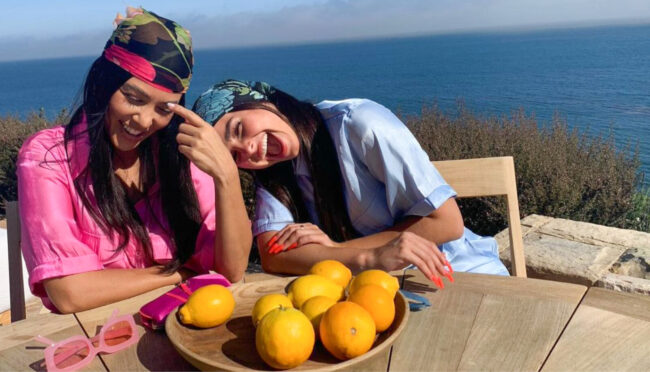 Food laughing