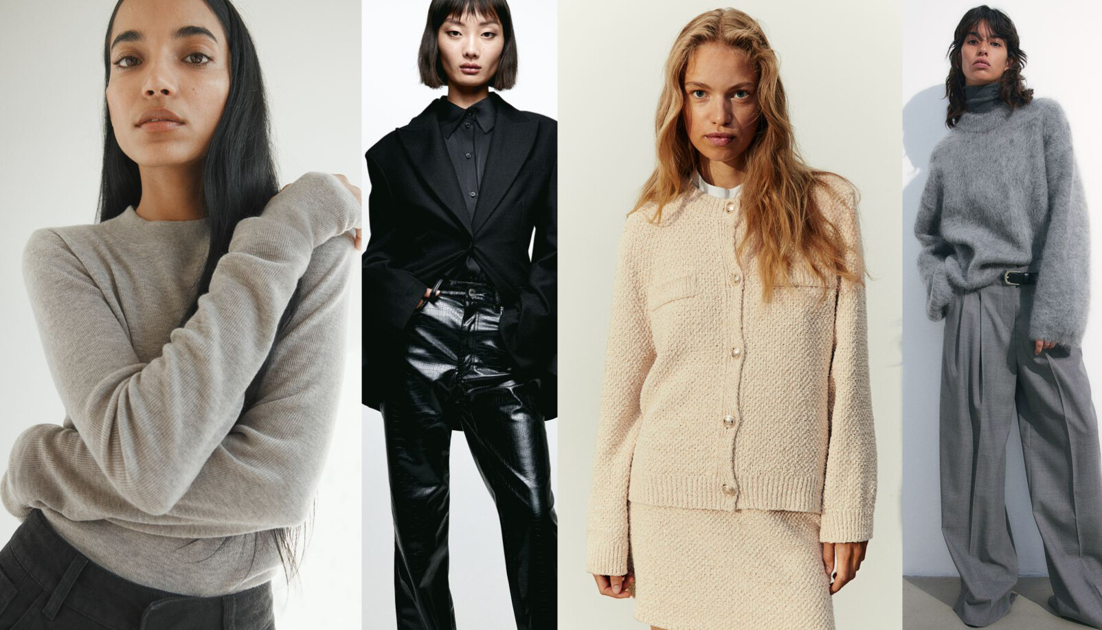 H&M fashion items vrouwen modellen in kleding