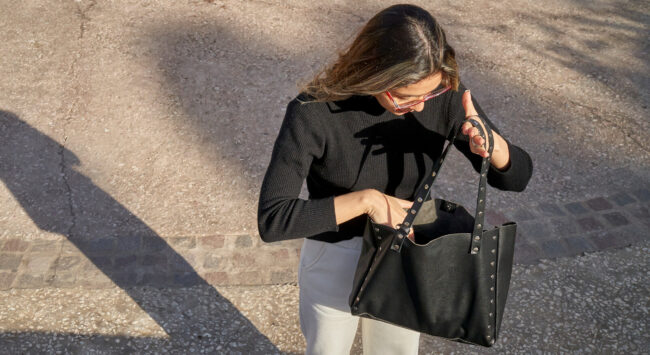 messy bag