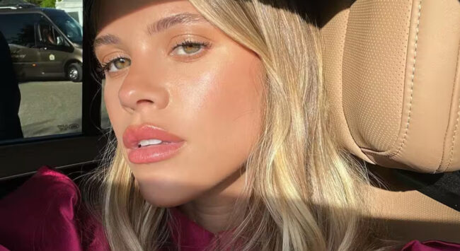 Sofia richie foundation glowy skin