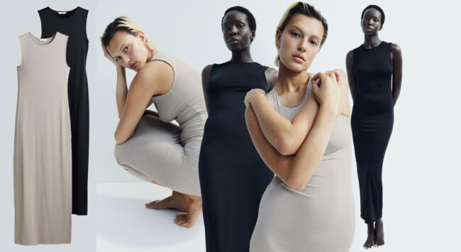 H&M skims dress shaping