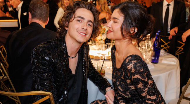Timothée and Kylie