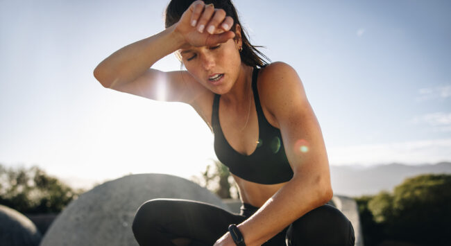 intensive workouts should not be used