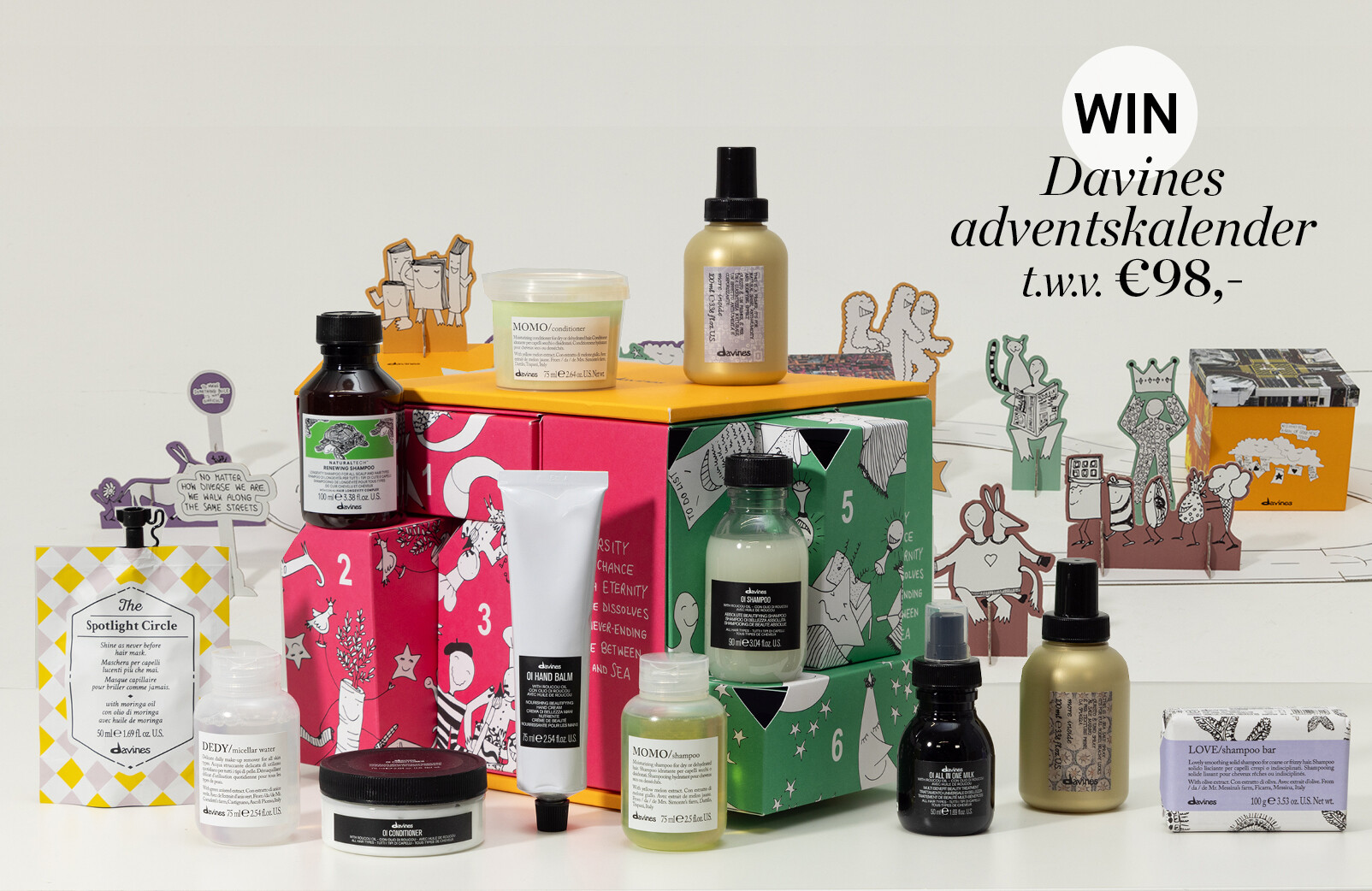 Davines win actie adventskalender