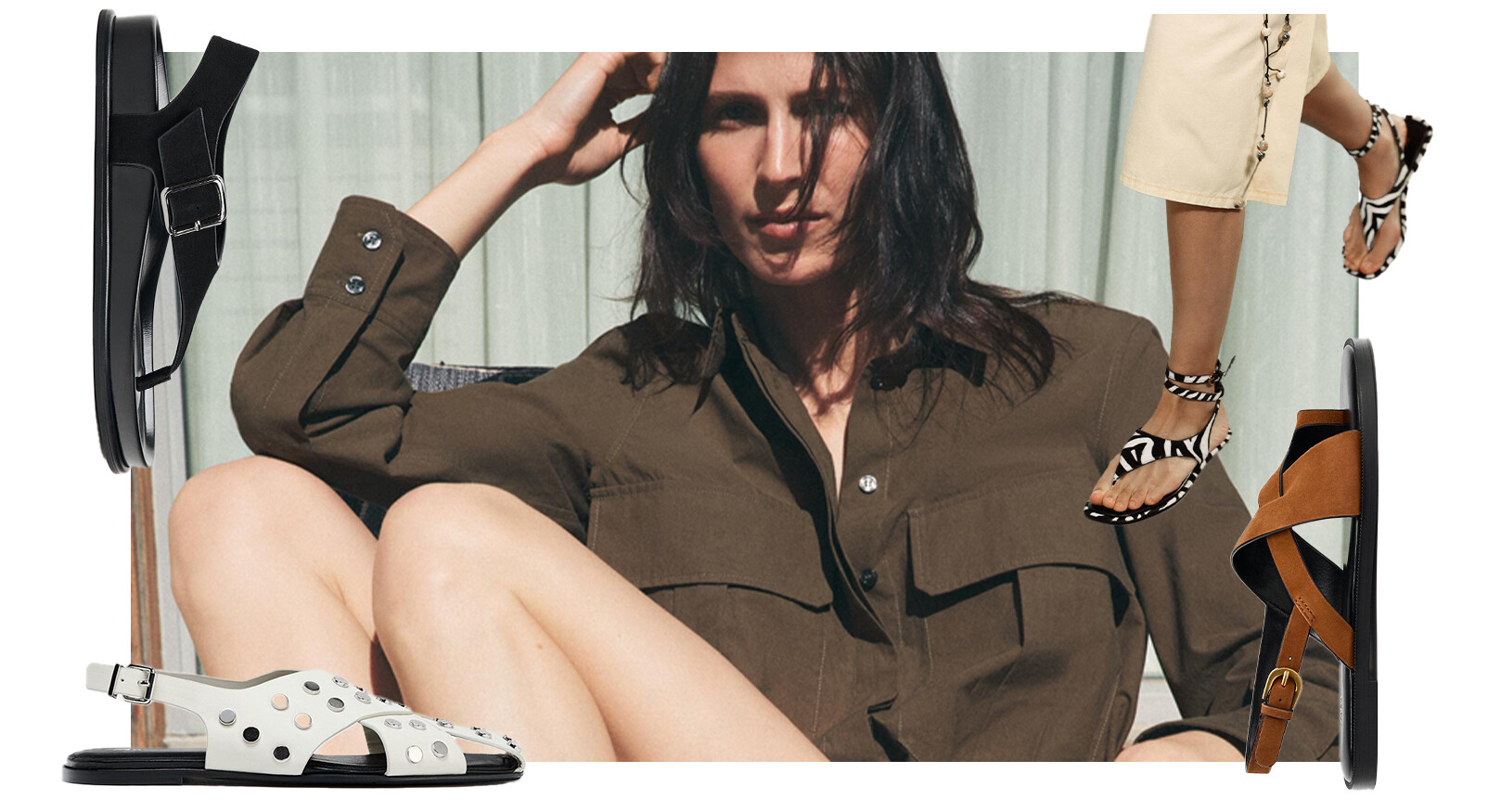 The most beautiful leather sandals under €60,-