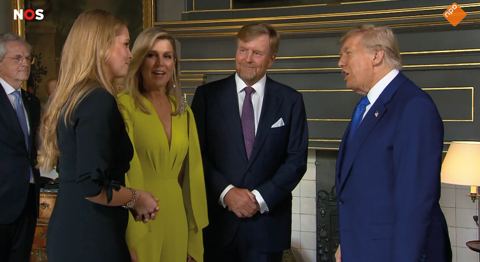 Amalia trump maxima en willem alexander ontmoeten elkaar in den haag
