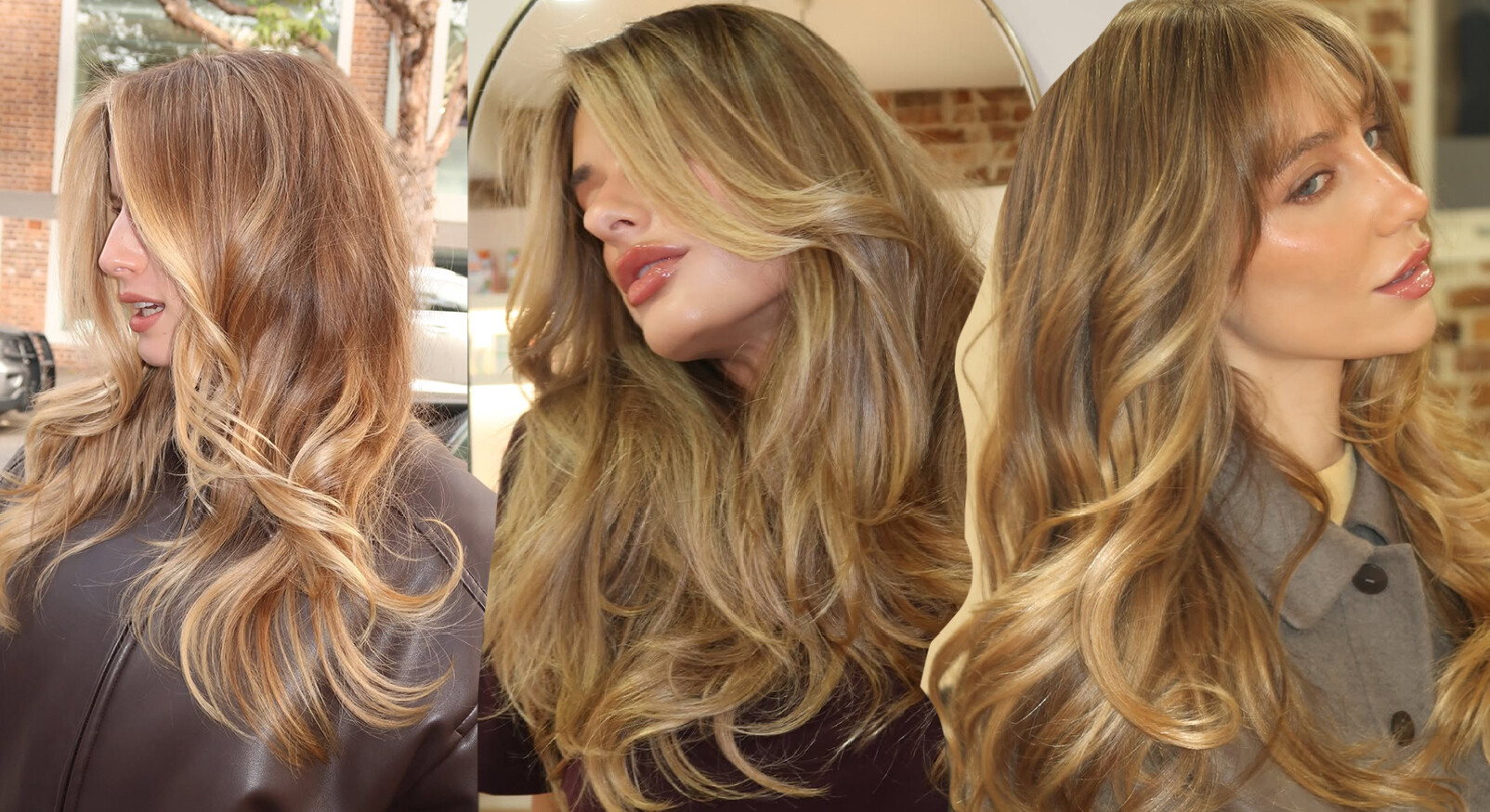 vrouw blond haar