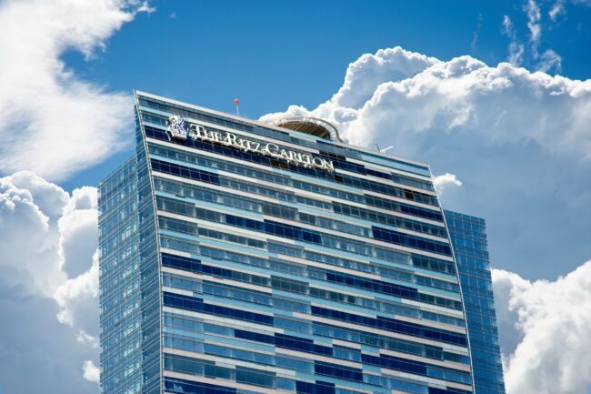 This hotel has a beauty fridge instead of a minibar The Ritz-Carlton Hotel in Downtown Los Angeles