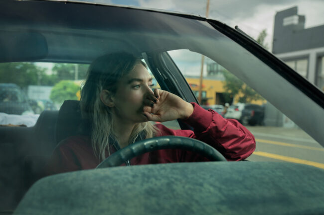 Night Always Comes. Vanessa Kirby as Lynette in Night Always Comes. Cr. Allyson Riggs\/Netflix © 2025