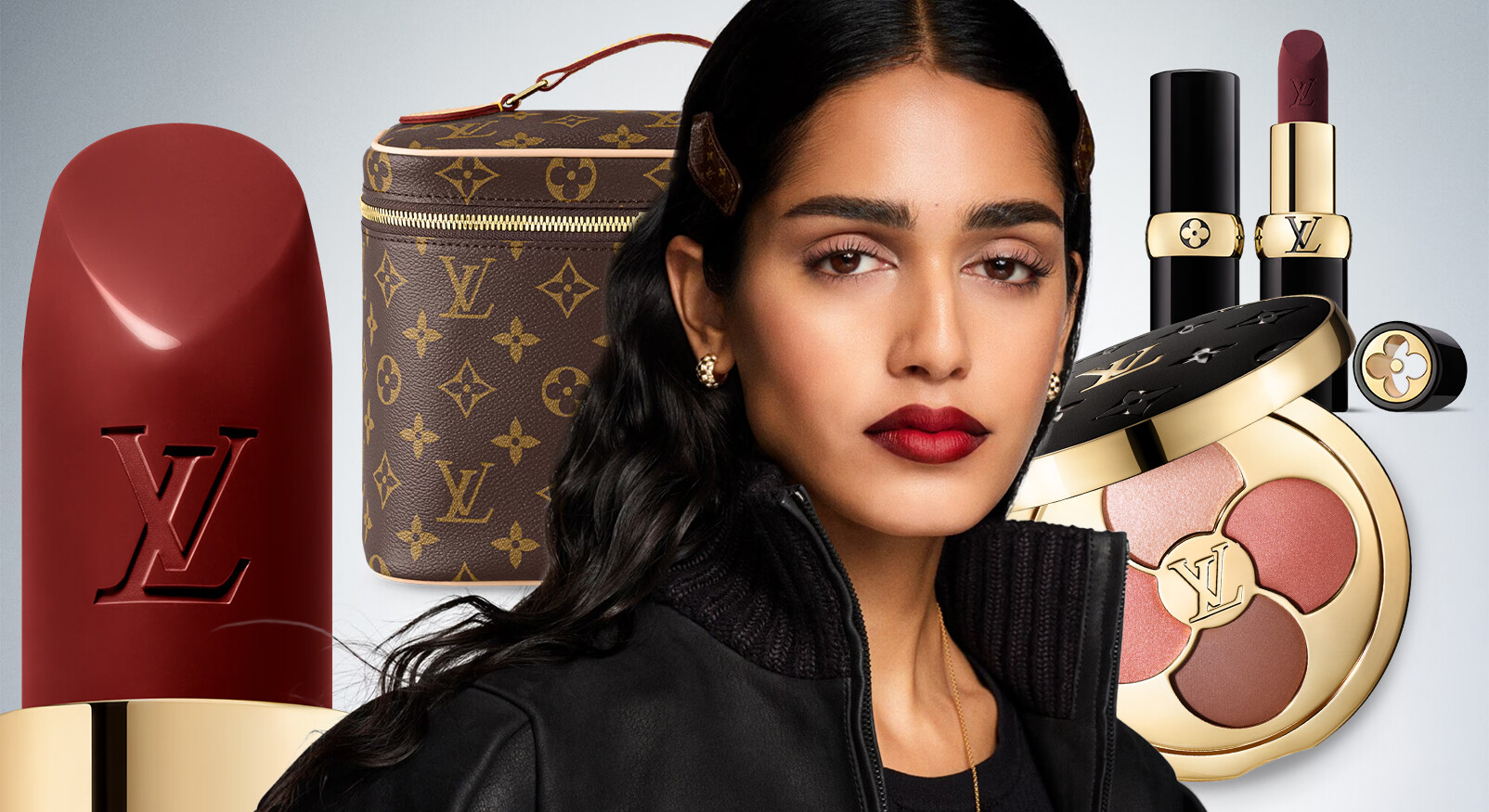 Elle est là: de Louis Vuitton make-uplijn is hier