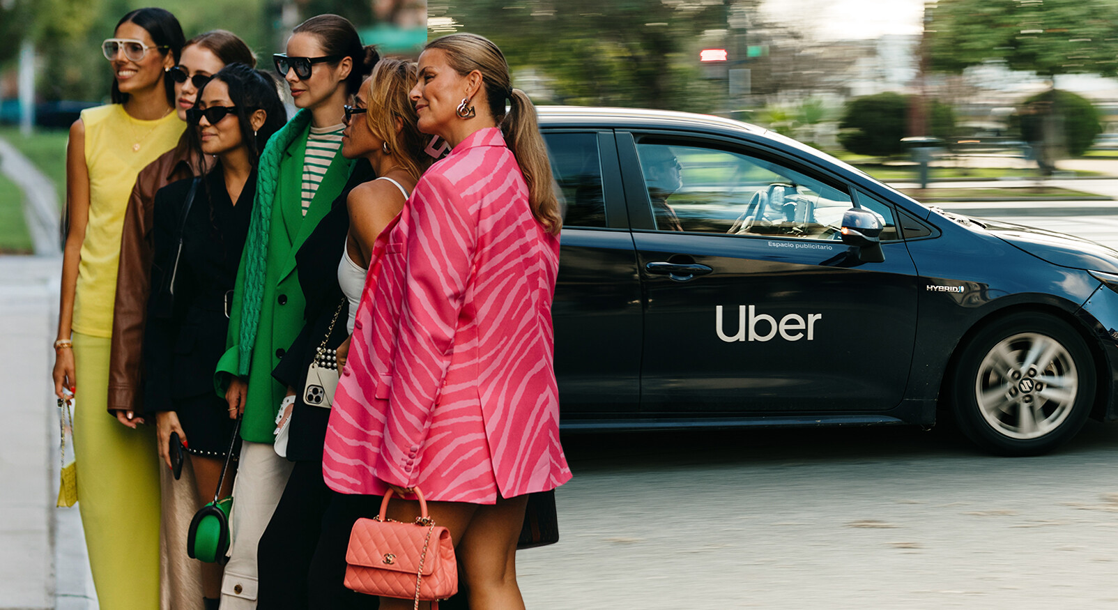 Geniaal! Met je hele vriendengroep in één Uber XL
