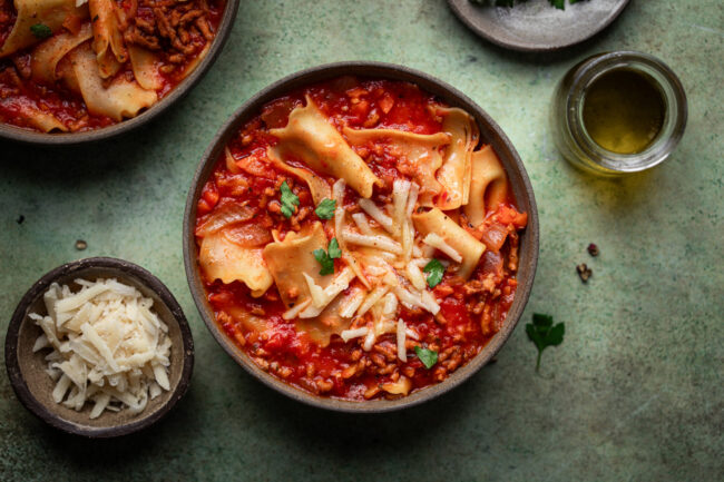 Easy recipes of the week: lasagne soup