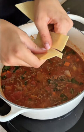 Easy recipes of the week: lasagne soup