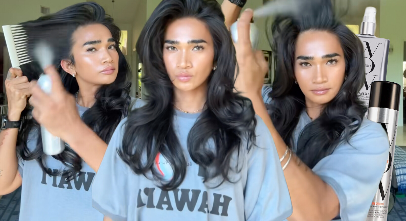 WOW: with this simple trick, you create mega volume in your hair