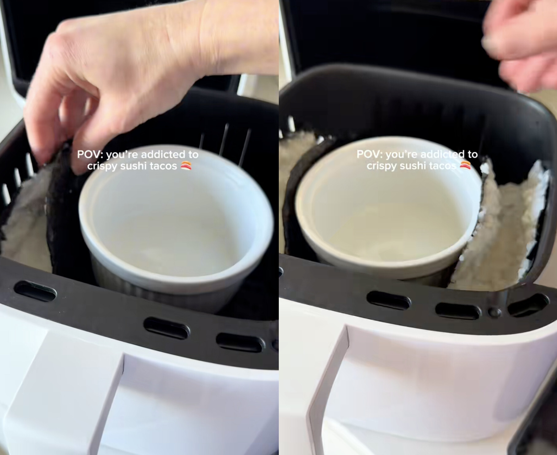 TikTok healthersimple sushi taco recipe