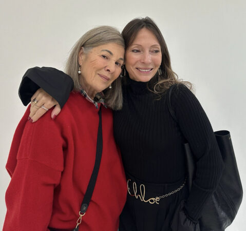 Peggy and May in the photo for look of the day