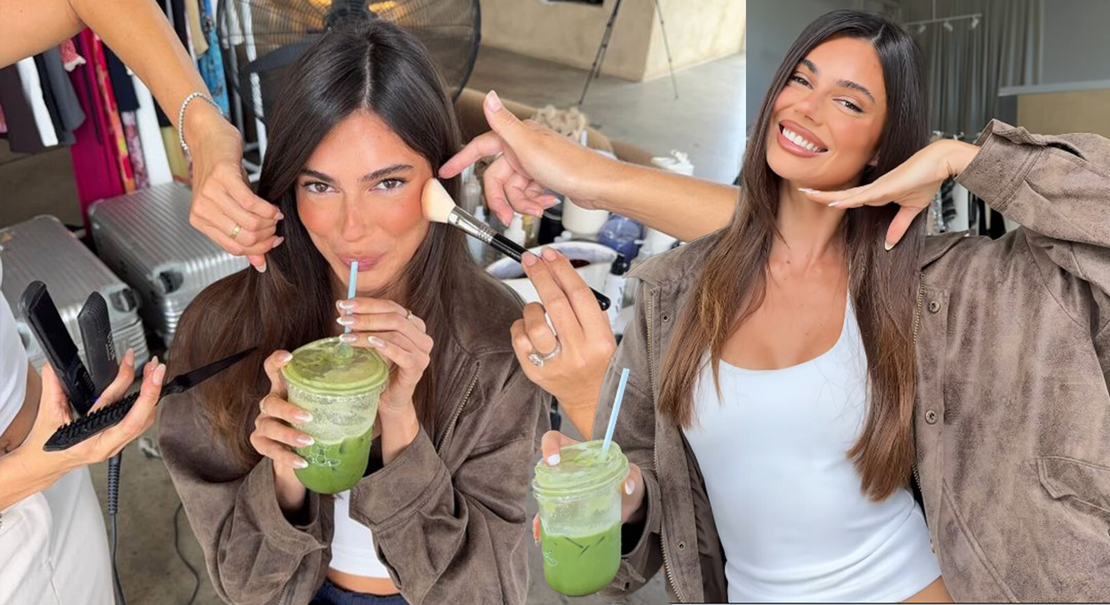 Influencer Ashton Wood with a confident look and a healthy glow, as an example of a successful glow-up.