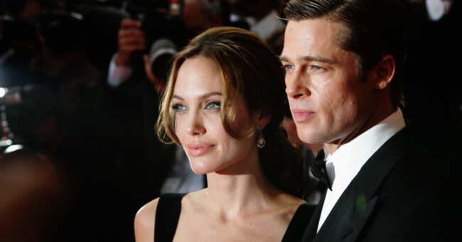 Angelina Jolie en Brad Pitt