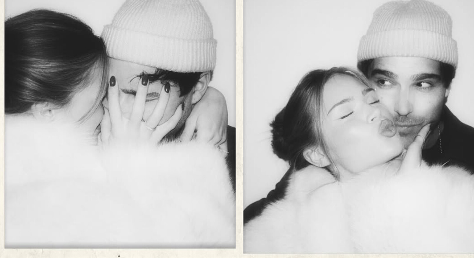 man and woman in love