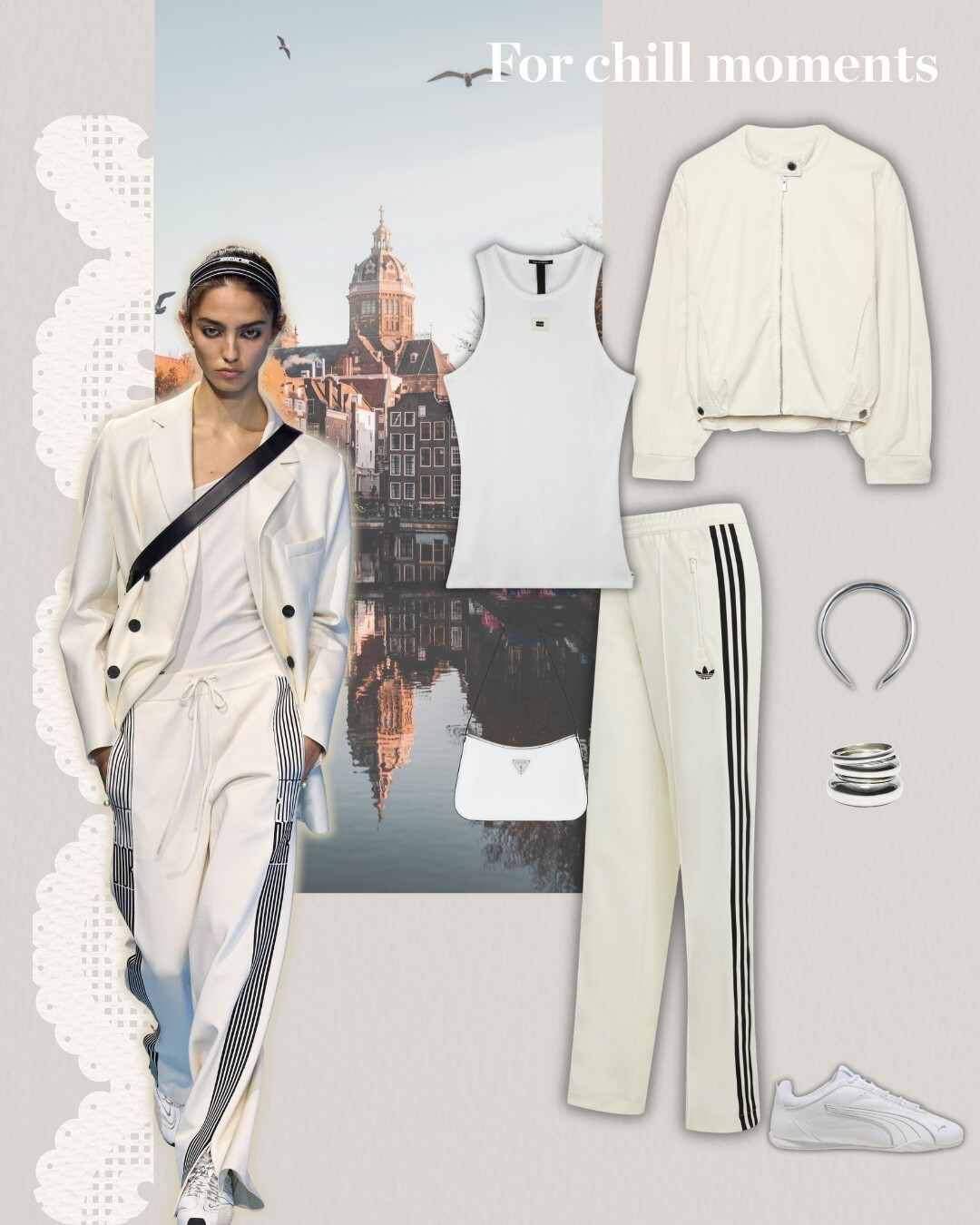 All white outfit look 4