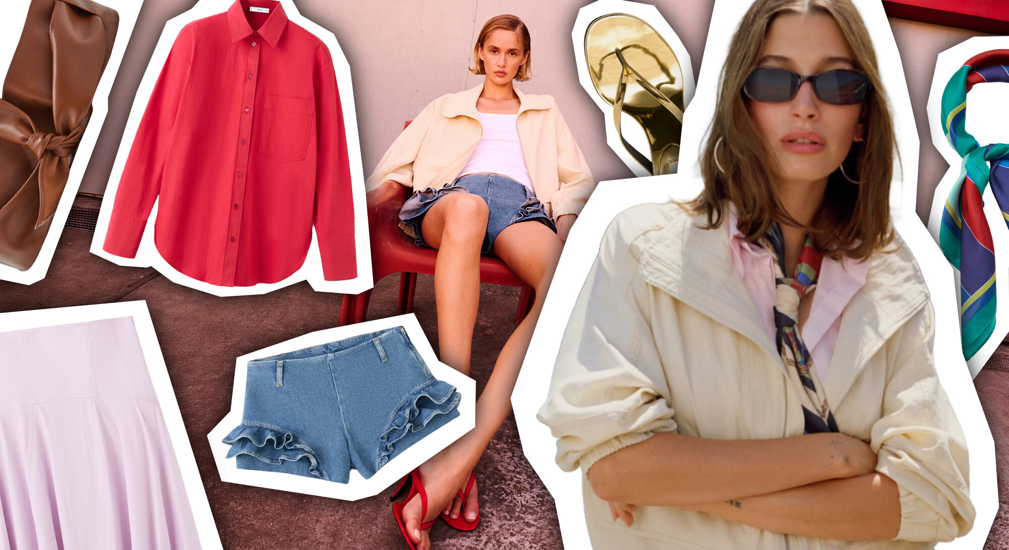 Om vandaag nog te shoppen: Hailey Bieber’s mooiste Mango-items
