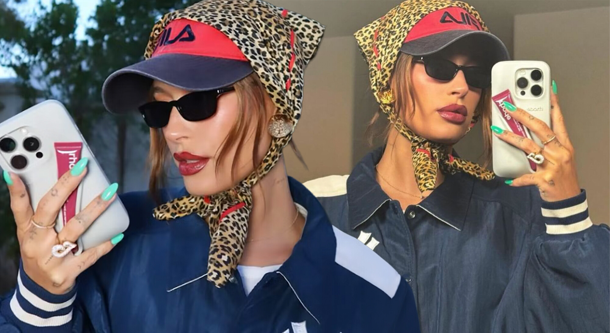 Deze bandana-petcombi ga je op ieder festival zien