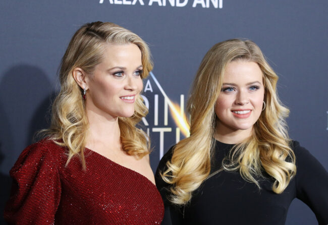 LOS ANGELES, CA - FEBRUARY 26: Reese Witherspoon and Ava Phillippe arrive at the Los Angeles premiere of Disney's "A Wrinkle In Time" held at El Capitan Theatre on February 26, 2018 in Los Angeles, California. (Photo by Michael Tran/FilmMagic)