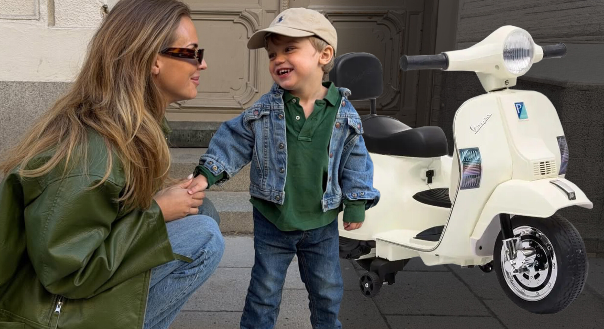 At Action, you can now buy a Vespa children's scooter for €59.95
