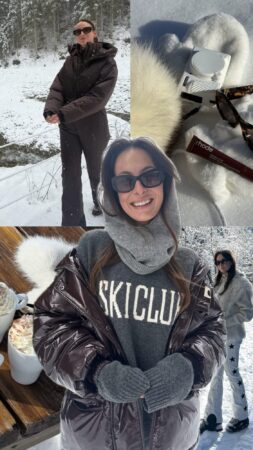 Look of the day in the snow