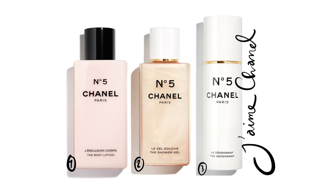 Chanel douchegel deodorantspray bodylotion