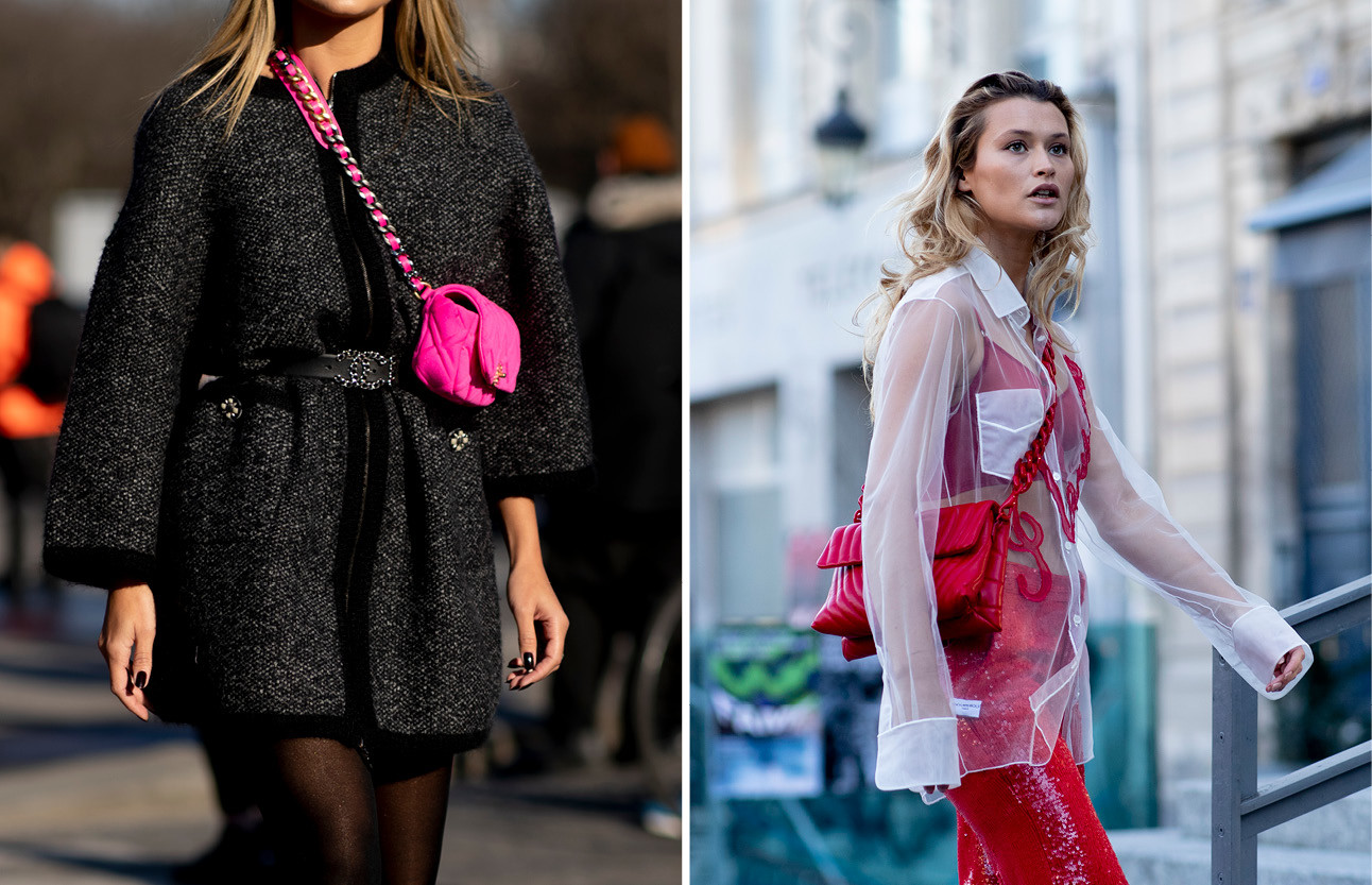beelden van paris haute couture week en de streetstyle fashion