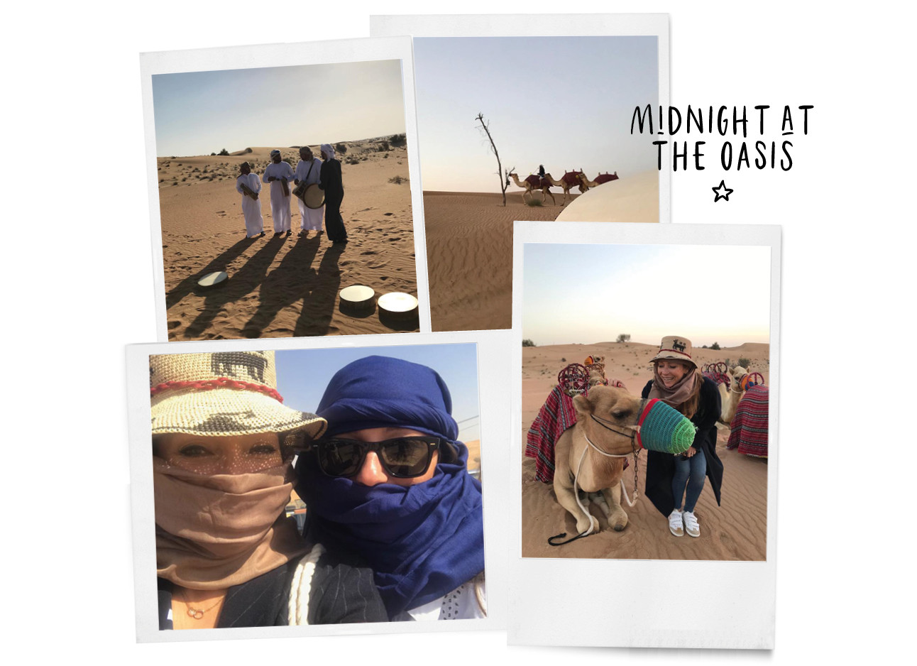 Dubai met lancaster in de woestijn