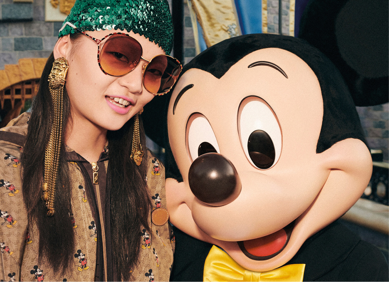 gucci collectie met mickey mousea