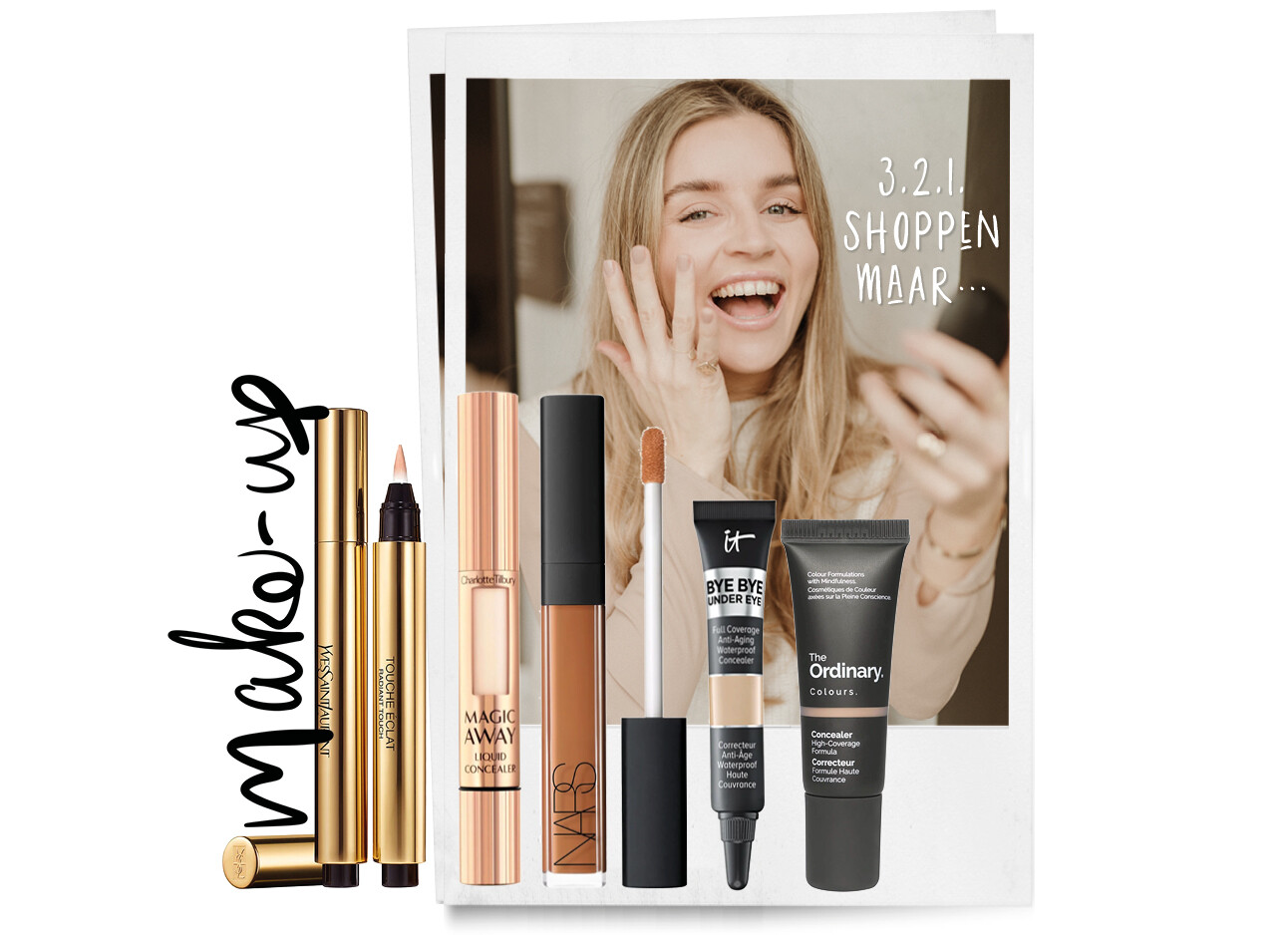 Lotte beauty concealer tips shopping lachend