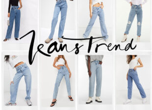 De criss-cross jeans trend