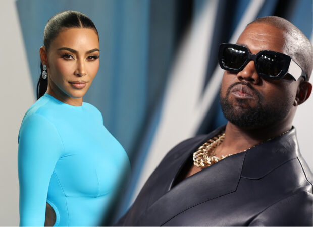 kim kardashian en kanye west