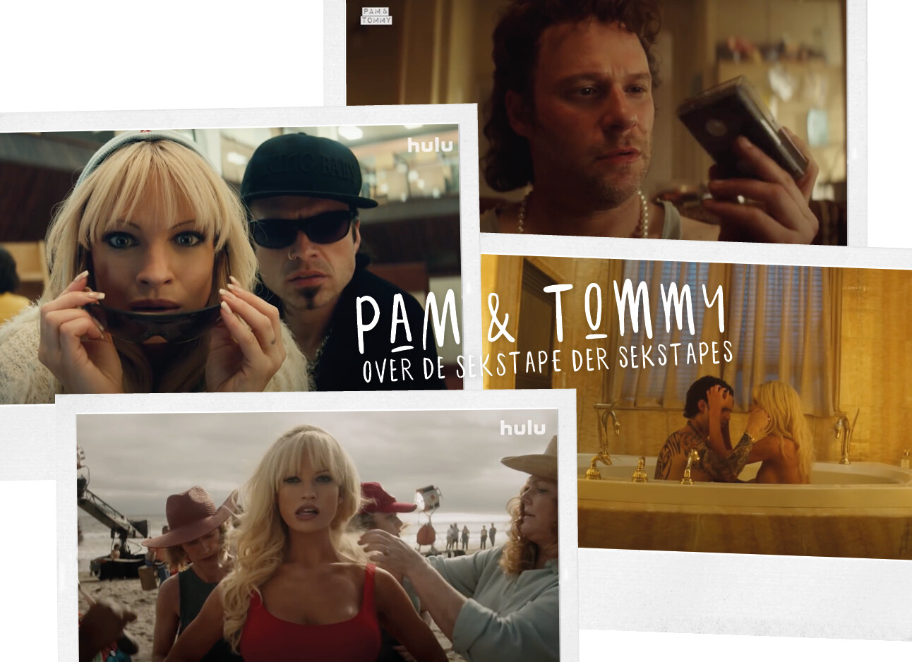trailer van de serie over de sekstape van Pamela Anderson