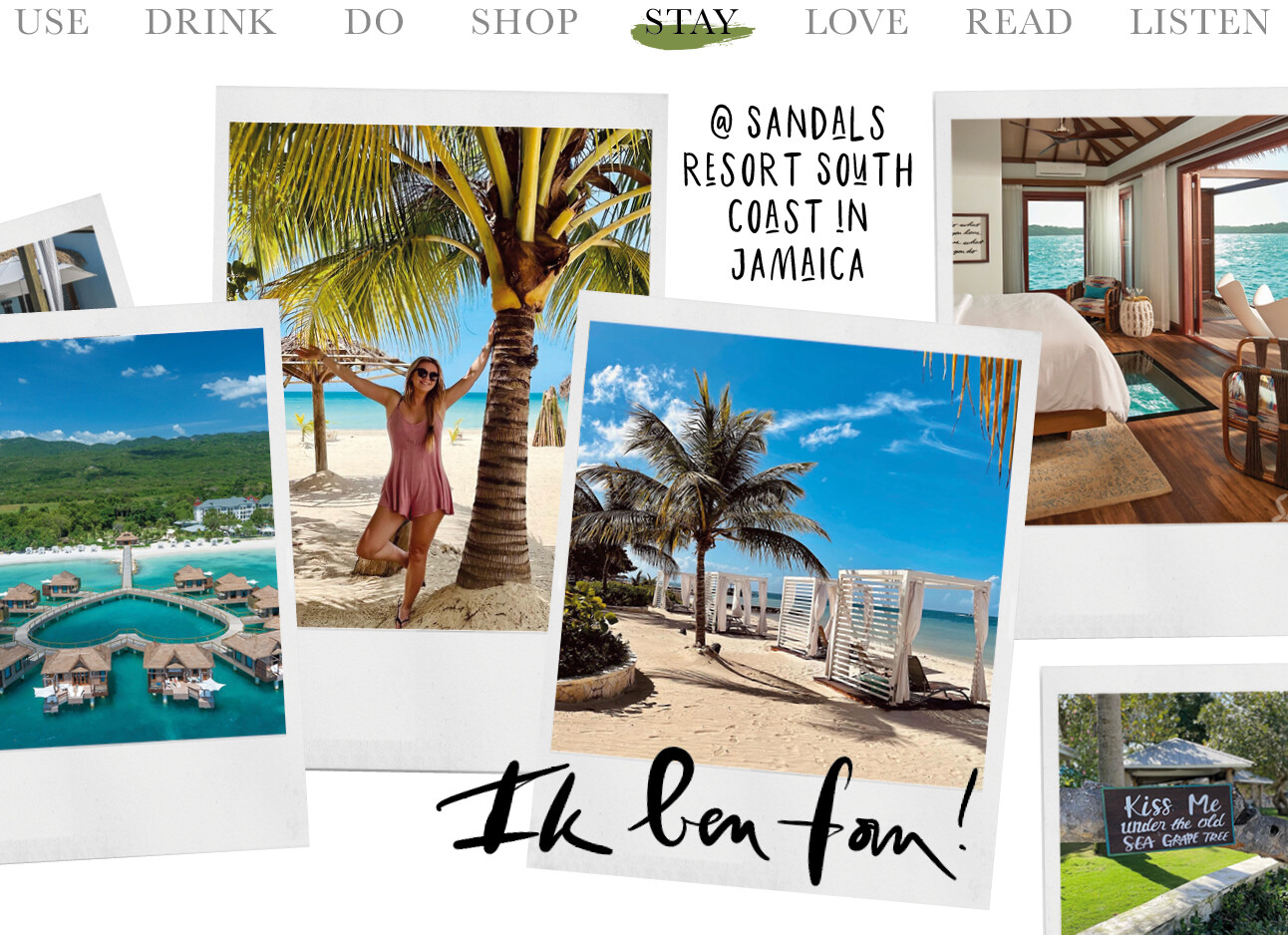 Wieke bij Sandals Resort South Coast in Jamaica