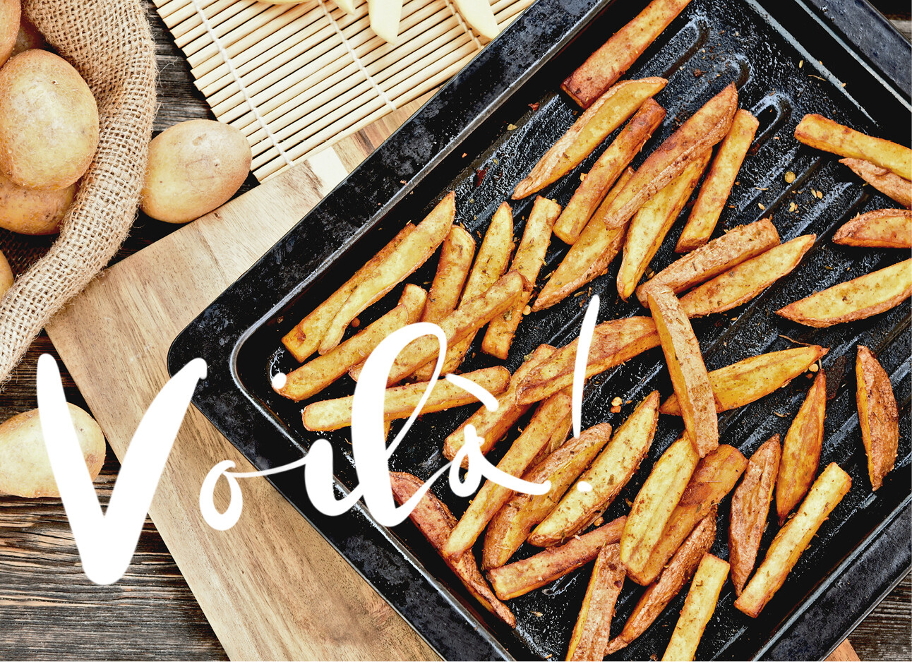 friet uit de oven