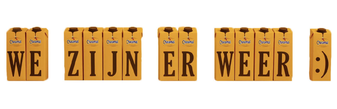 chocomel letters