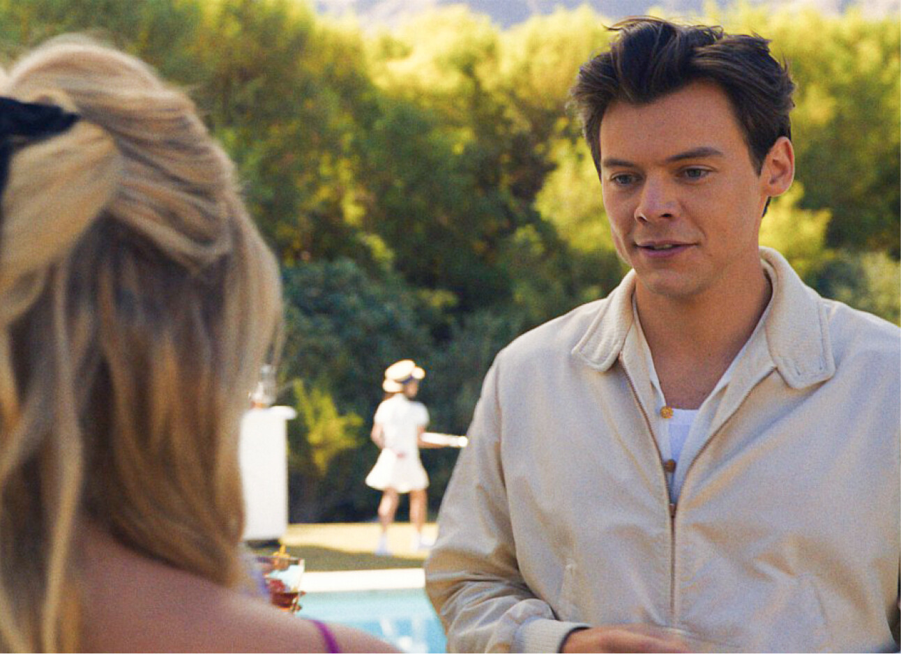 Harry Styles in film Don'tworry darling