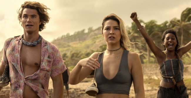 John B en Sarah Cameron uit de Netflix-serie Outer Banks