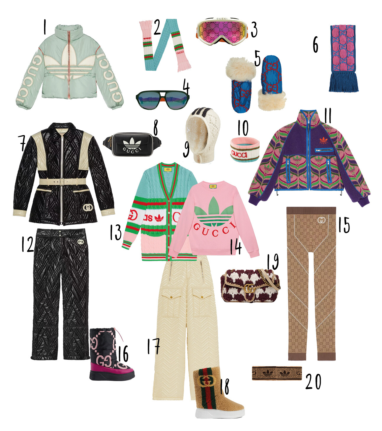 Alles wat we willen uit de Gucci Après Ski-collectie
