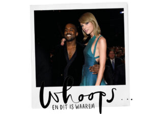 Taylor Swift heeft een ingelijste foto van Kanye West
