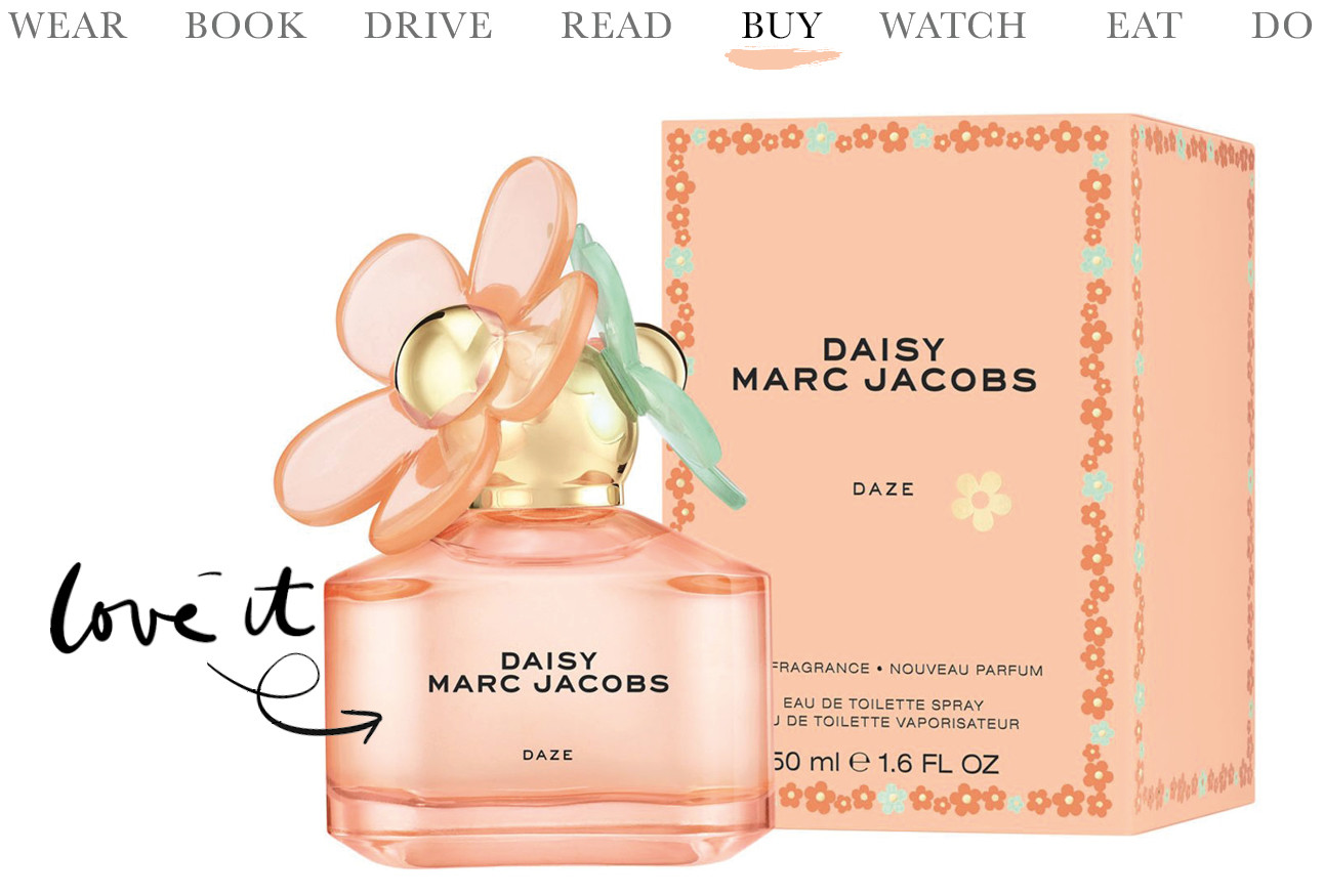 nieuwe geur daisy daze van marc jacobs