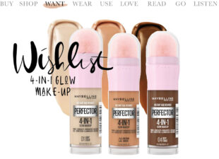 Today we want: Instant Perfector 4-in-1 Glow Makeup Foundation van Maybelline