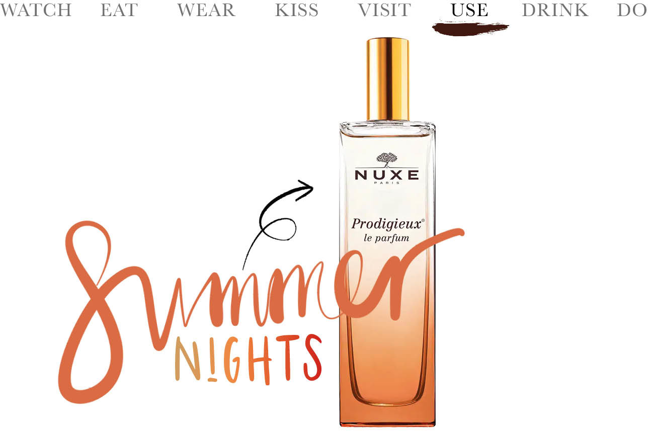 Today we use Prodigieux le Parfum van Nuxe