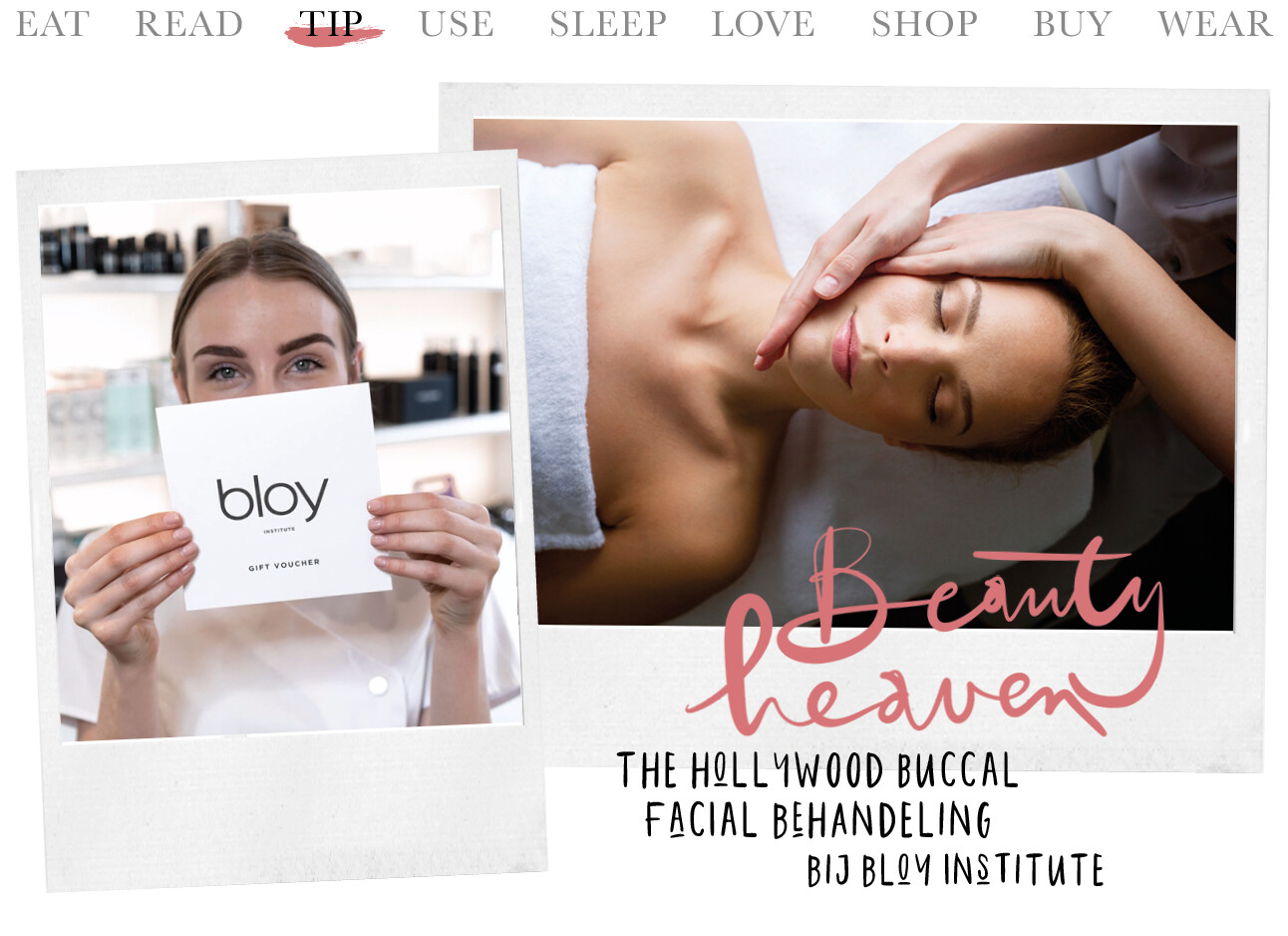 Beauty behandeling bij Bloy Institute