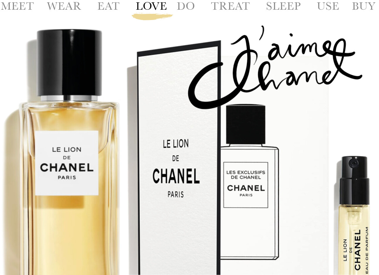 Today we…love Le Lion van Chanel